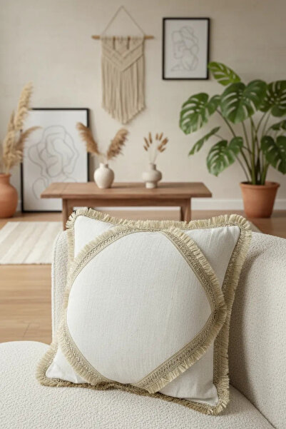 NDC HOME Poseban dizajn Slobodan posteljina krem jastuk korica