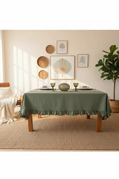 NDC HOME Față de masă din in kaki