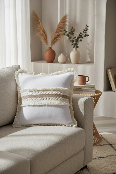 NDC HOME Bela Debelo Čipka Jastuk Navlaka za jastuk 43 X 43