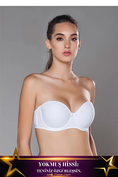Letsii Cotton Non-Padded Bra White Color