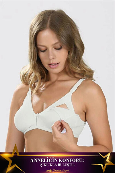 Dodes Seamless Nursing Bra Ecru Color