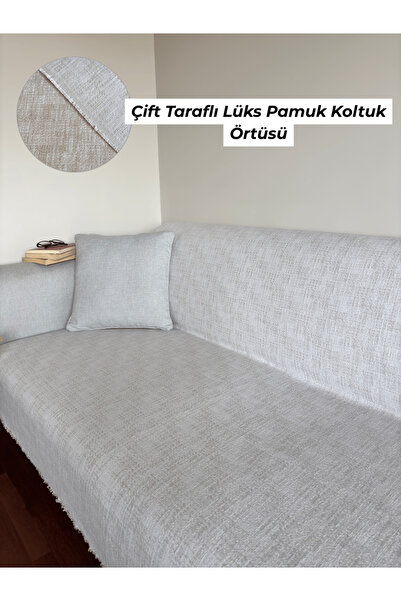 GOLD HOME COLLECTION Koltuk Örtüsü Çekyat Örtüsü Kanepe Örtüsü Çift Taraflı L...