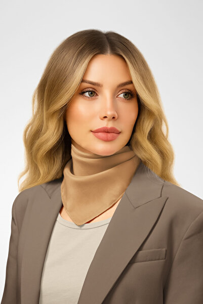 Modabutik Şifon Camel Bandana