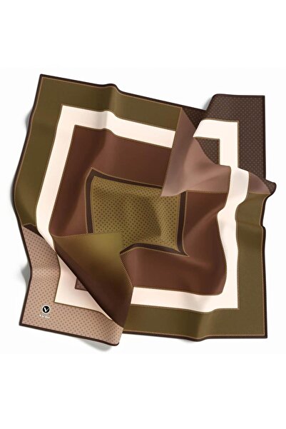 İpekseli Twill Eşarp (İpek İçermez)