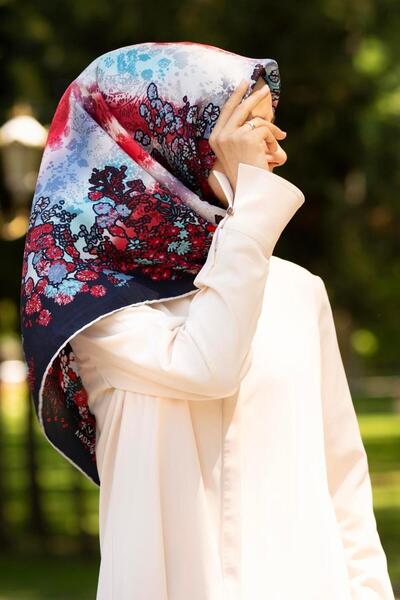 Vissona Μεταξωτό κασκόλ Twill