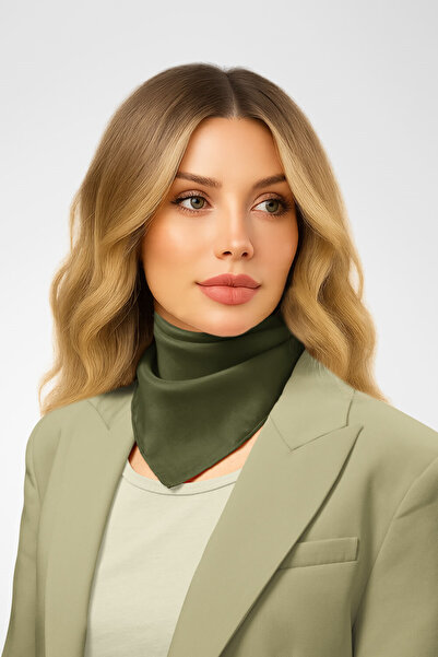 Modabutik Şifon Haki Bandana