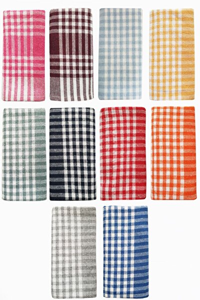 EFFE Set de 10 prosoape de bucătărie din bumbac - cârpă de uscat 50x70 cm