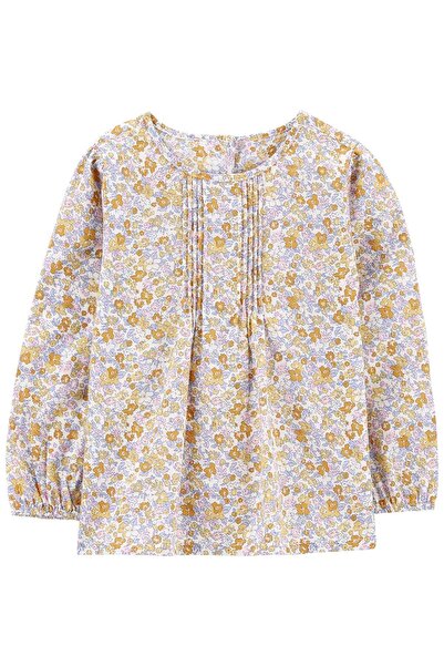 OshKosh Küçük Kız Çocuk Uzun Kollu Tshirt