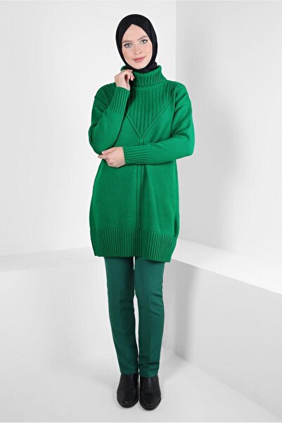 Alvina ΠΛΕΚΤΟ ΤΟΥΝΙΚ ΜΕ ΚΑΛΥΜΜΑ ΛΑΜΠΡΟ 44031