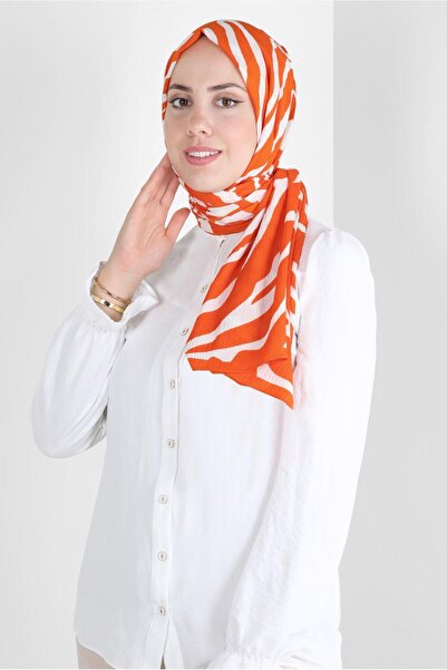 Alvina Σάλι ALVINA 8265 Model Zebra Pattern