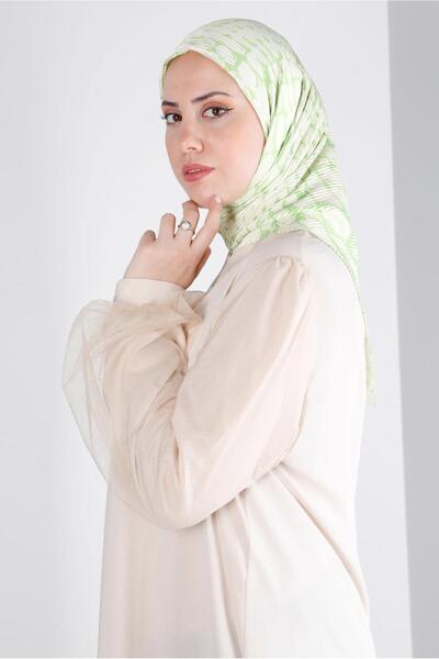 Alvina ALVINA 8211 نموذج وشاح بطيات نمط الأفعى