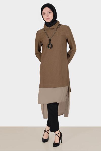 Alvina ŠIFON DETALJ SREBRNAST TUNIKA 42811