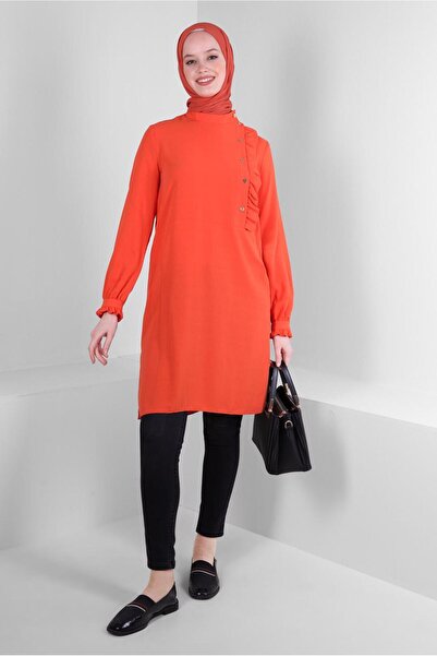 Alvina RIFFIR DETAIL BUTTONED TUNIC 42825