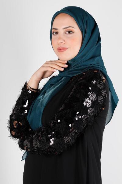 Alvina ALVINA 8126 Model Parili Banded Scarf