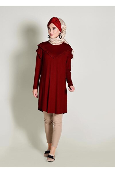 Alvina FIRFIR DETALJNA Pamučni džersej TUNIKA 4363