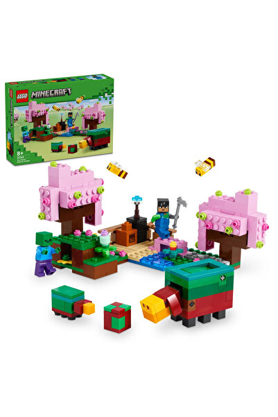 LEGO Minecraft The Cherry Blossom Garden 21260 Building Set for 8+ Year Old K...