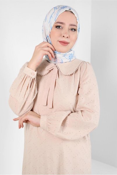 Alvina شال ناعم بنمط زهرة ألفينا 8407