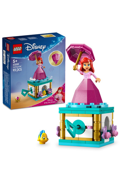 LEGO ? Disney Princess Rotating Ariel 43259 - Construction Set for Ages 5 and...