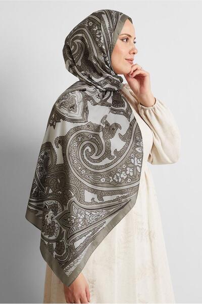 Alvina Ethnic Patterned Shal 8553