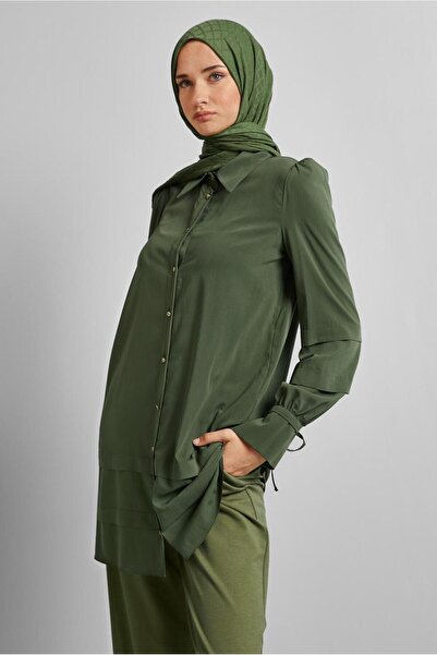 Alvina Shirt Collar Tunic 45379