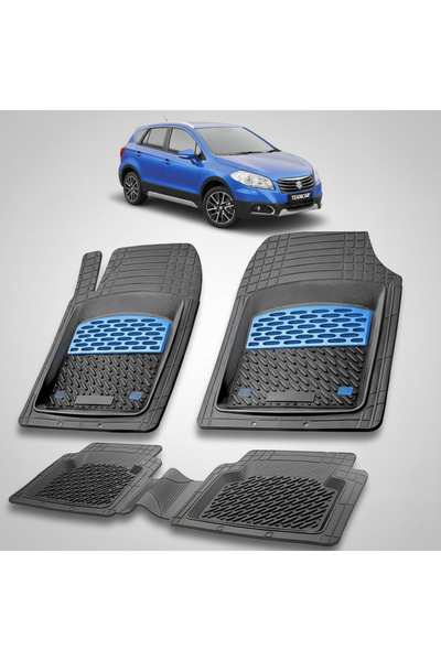 TEAMCAR Covorase Suzuki SX4 S-Cross Συμβατό SUV 2013-2021 | Μπλε