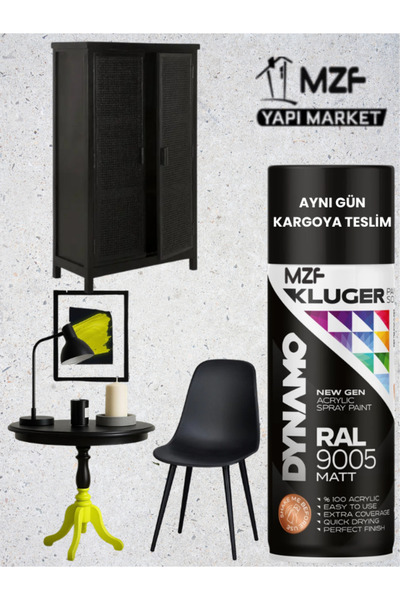 MZF KLUGER YENİ NESİL AKRİLİK DÖNÜŞÜM SPREY BOYA 400 ML MERMER-CAM-PLASTİK-HA...