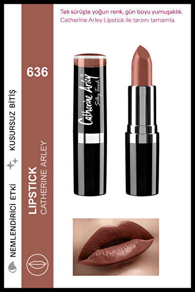 Catherine Arley Lipstick Ton Ruj No:636
