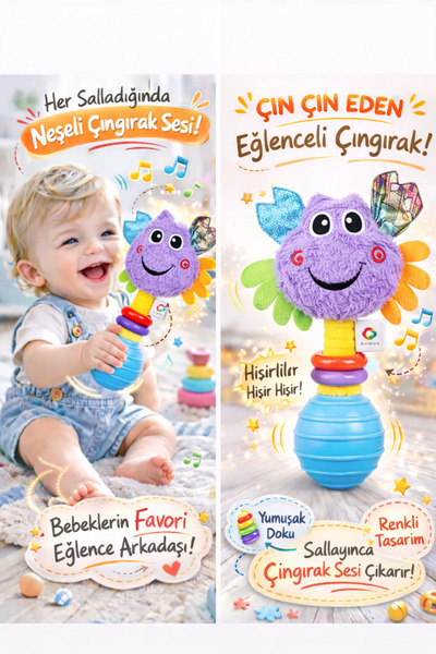 Genel Markalar Sozzy Toys Renkli Yengeç Szy179 - Mor