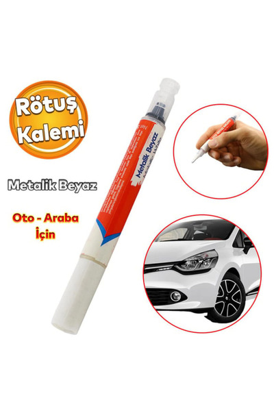 Vodaseal Oto Rötuş Boya Kalemi 5 ml Beyaz Metalik – Çizik Giderici Araç Boya ...