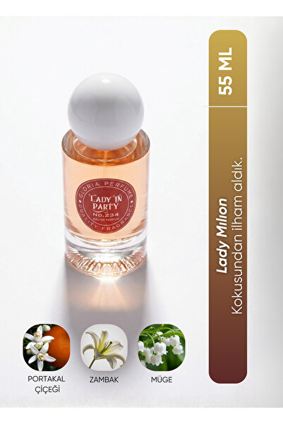 Gloria Perfume Lady In Party 55 ml Edp Kadın Parfüm