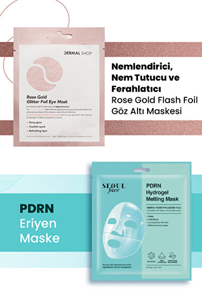 Dermal Pdrn Eriyen Maske Nemlendirici Cilt Onarıcı Şeffaf Jel Maske 34 gr ve ...
