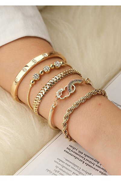 Jack Ferrero Kadın Kombin Bileklik Seti