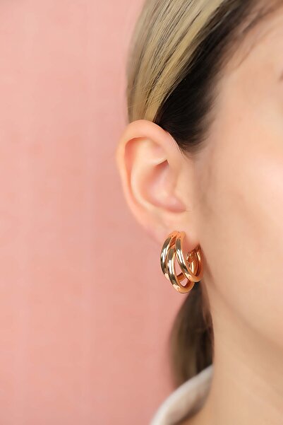 Jack Ferrero ÇELİK exclusive RENK ATMAZ GARANTLİ FATURALI KÜPE