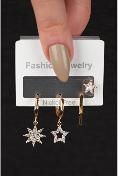 Richard Jewell حصرية من الفولاذ المقاوم للصدأ - أقراط غير قابلة للتلوين ومضمونة