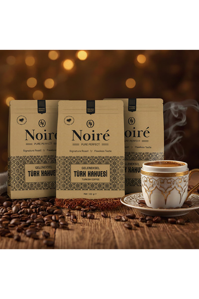 Noire Coffee Noire Geleneksel Türk Kahvesi 100g %100 Arabica – Asırlık Lezzet