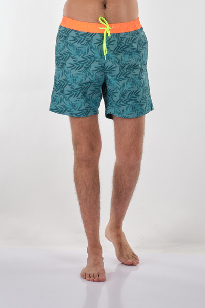 U.S POLO Polo Erkek Minimalist Desenli Plaj Şortu - Yazlık Rahatlık