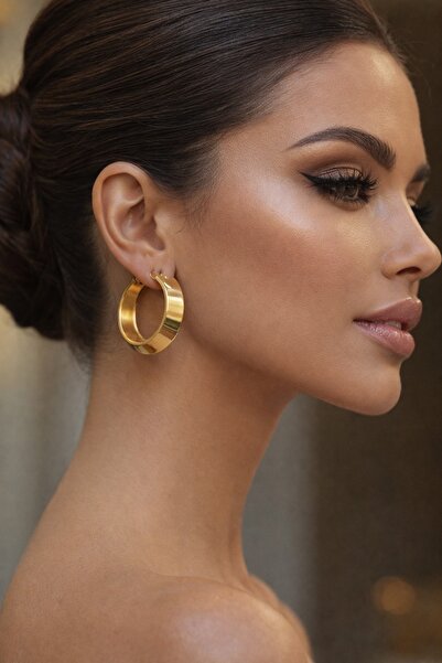 Jack Ferrero Loop Gold Halka Küpe