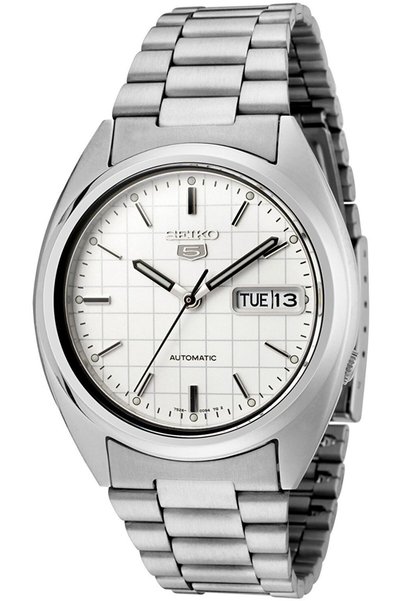 Seiko 5 SNXF05K1 39 mm Gri Çelik Otomatik Erkek Kol Saati