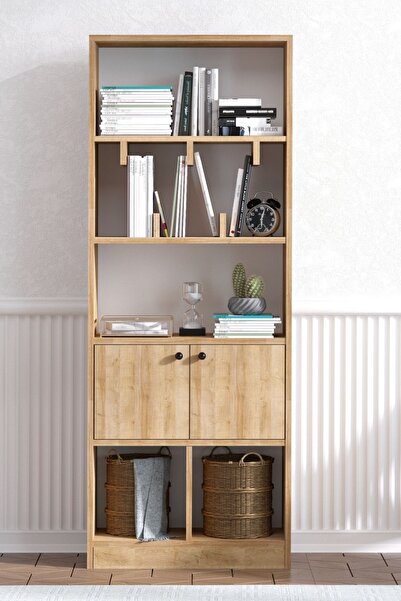 DECORMET Marisa Kitaplık Safir Meşe