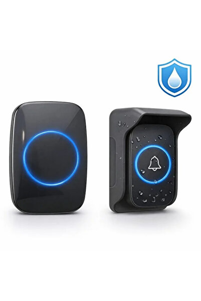 SONEX Uzaktan Kumandalı Kapı Zili - Su Geçirmez Koruyucu Kapak