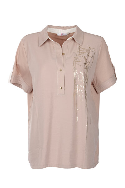 Vedi Сорочка великого розміру з коміром Жіноча блузка 25YXD5020