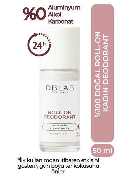 DBLAB Ter Kokusu Önleyici 24 Saat Etkili %100 Doğal Deodorant | Hassas Cilde ...
