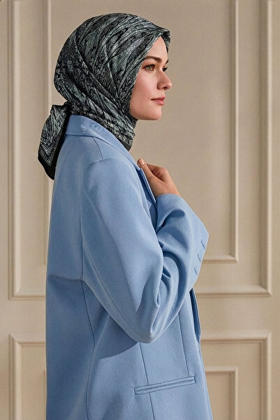 SilkTouch وشاح موسلين منقوش من ميراس سموكينج