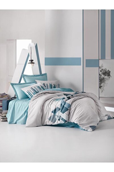 Cotton Box طقم غطاء لحاف مزدوج نيستو بنزين