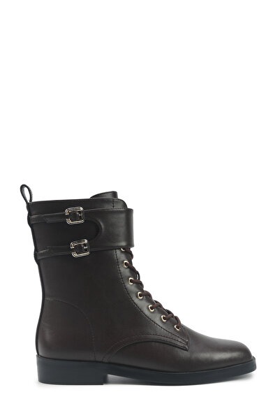 Nine West Oprah 5Pr Dark Brown Women's Flat Boots