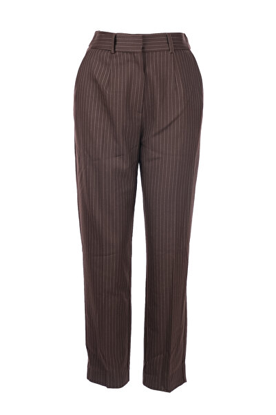 Unique fashion Pantaloni Midi pentru femei cu dungi minimaliste Unique Mode -...