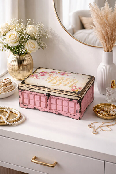 IremTasarimAtolyesi Hediyelik Kutu Mücevher Takı Kutusu