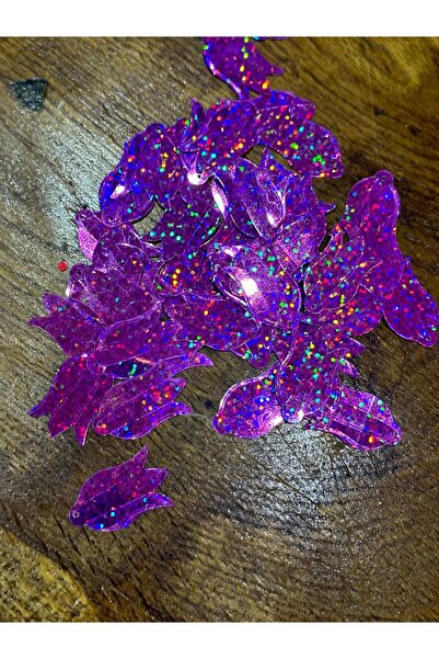 Gönülden Tasarım 50 bucăți Laser croială paiete cu paiete de lalele pentru ge...