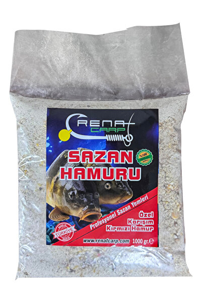 SAZAN RİG RENAT Carp Sazan Hamur Tozu Profesyonel Sazan Balık Yemi 1000 Gr
