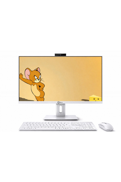 J-TECH EcoLine i3 2100 8GB RAM 256GB SSD 24" Pivot - Webcam - WiFi All in One...